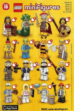 	Minifigures Series 10	